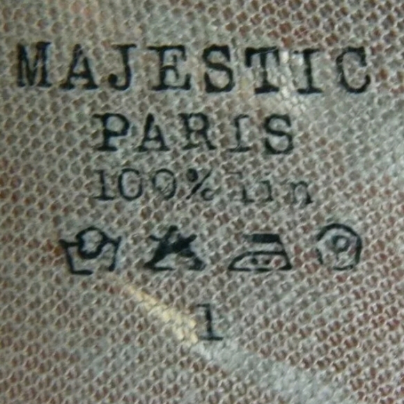 Majestic Paris Gray Linen Knit Sundress - Picture 2 of 3